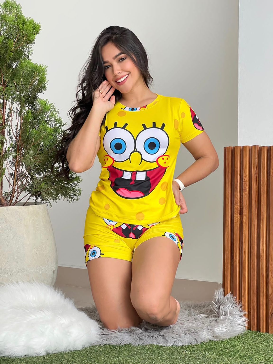 Camisas Blusa De Bob Esponja Para Mujer Camisa De Bob Esponja Para